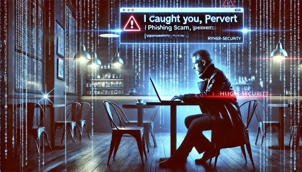Man trying to make a Phishing attempt